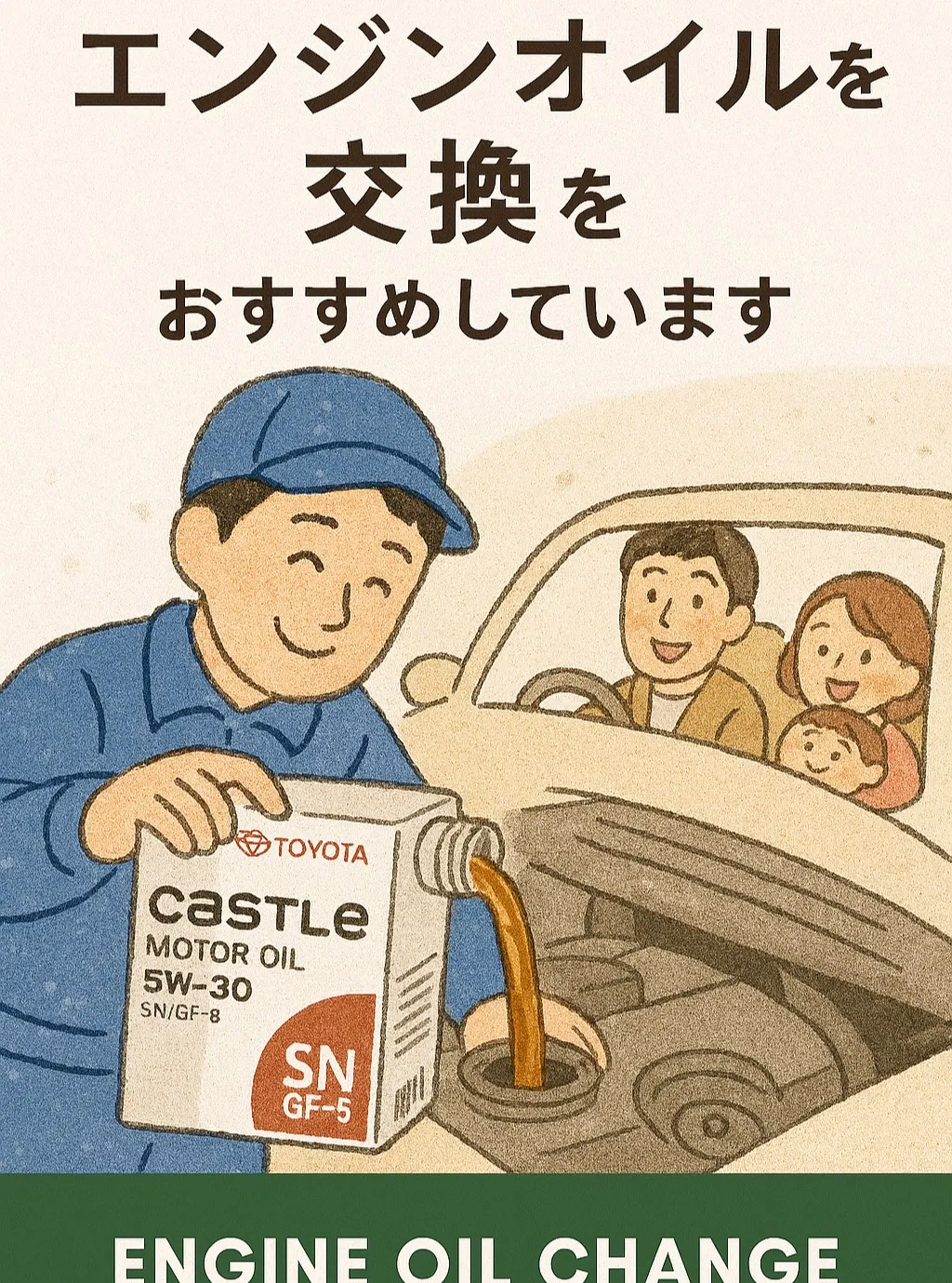 🚗🔧みなさまの愛車に最適なエンジンオイルをご紹介します！トヨ...