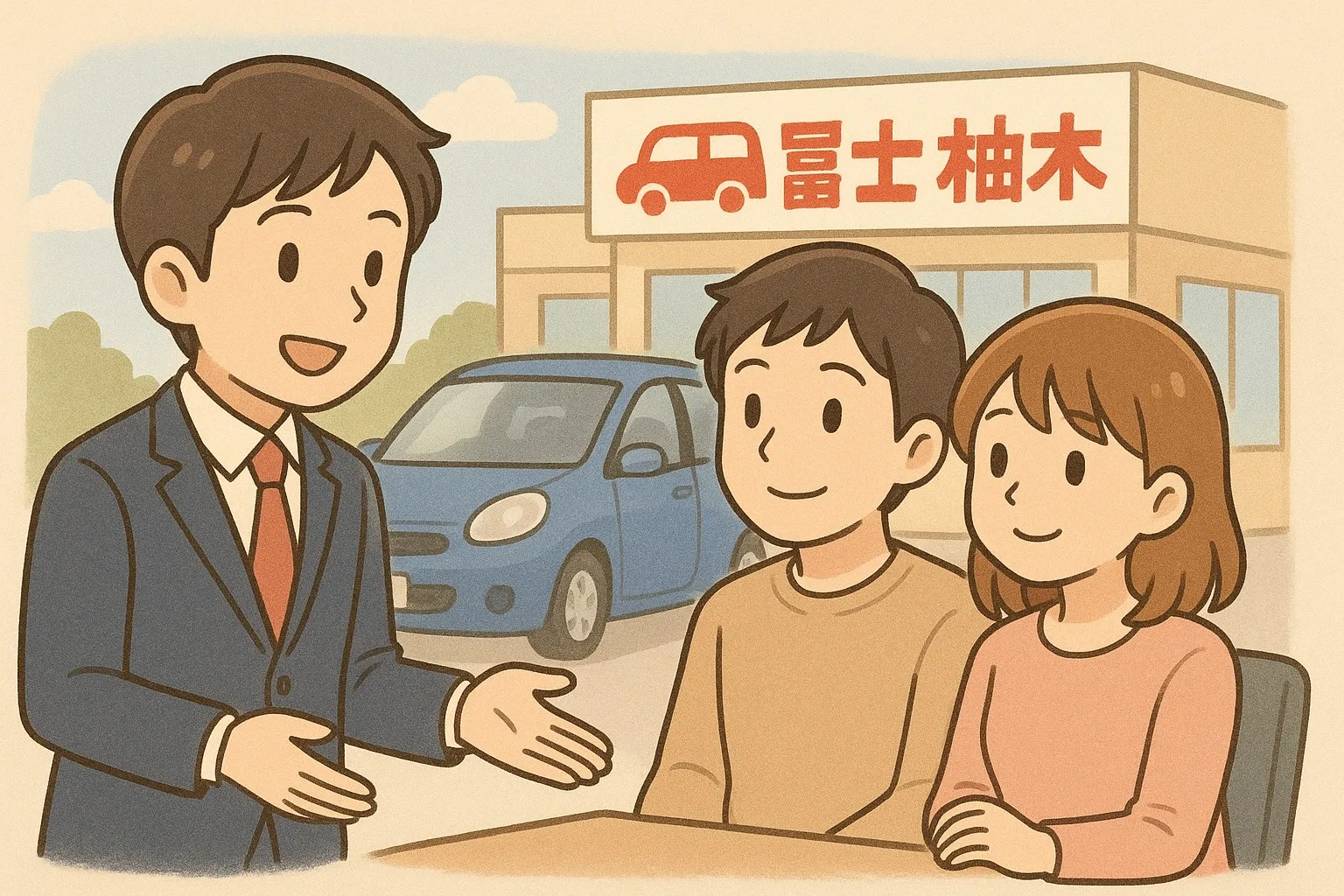 🚗✨ 初めての方でも安心。