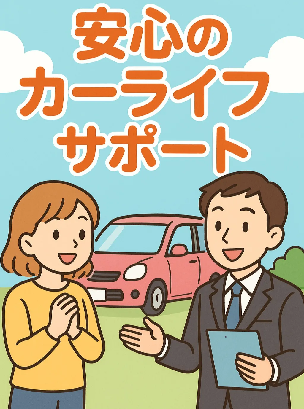 🚙「もしもの時に備えて、あなたとご家族のカーライフに安心をプ...