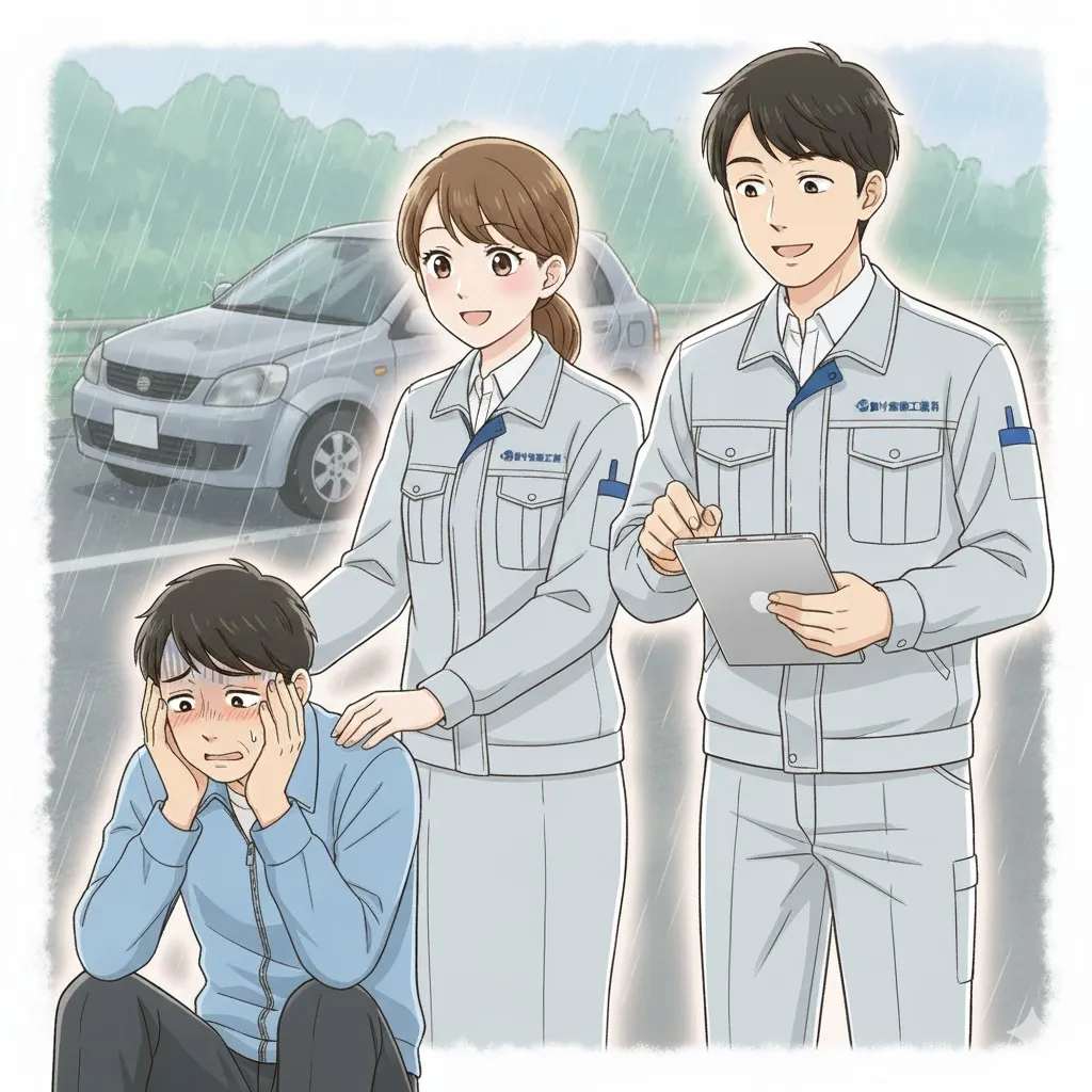🚗✨ 事故対応、もうパニックにならない！弊社、望月塗装工業所...