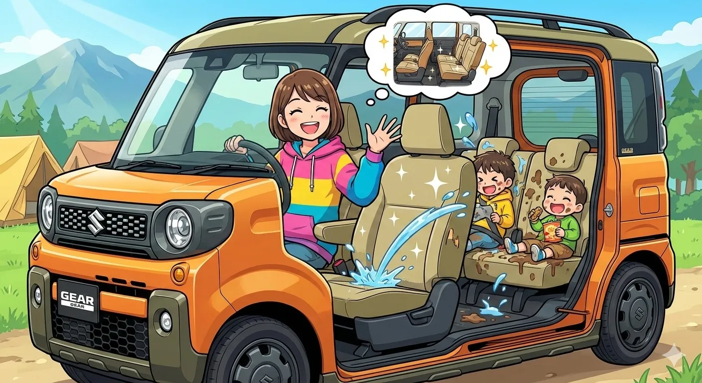 🚙✨スズキからの革新！新しい後席システム「マルチユースフラッ...